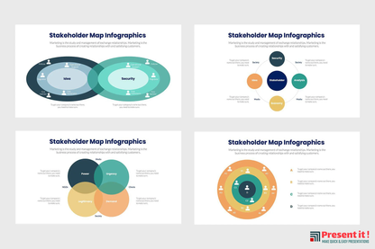 Stakeholder Map Infographics