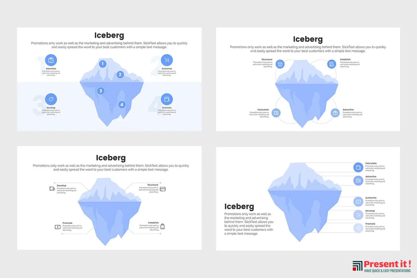 Iceberg Infographics