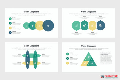 Venn Infographics Template