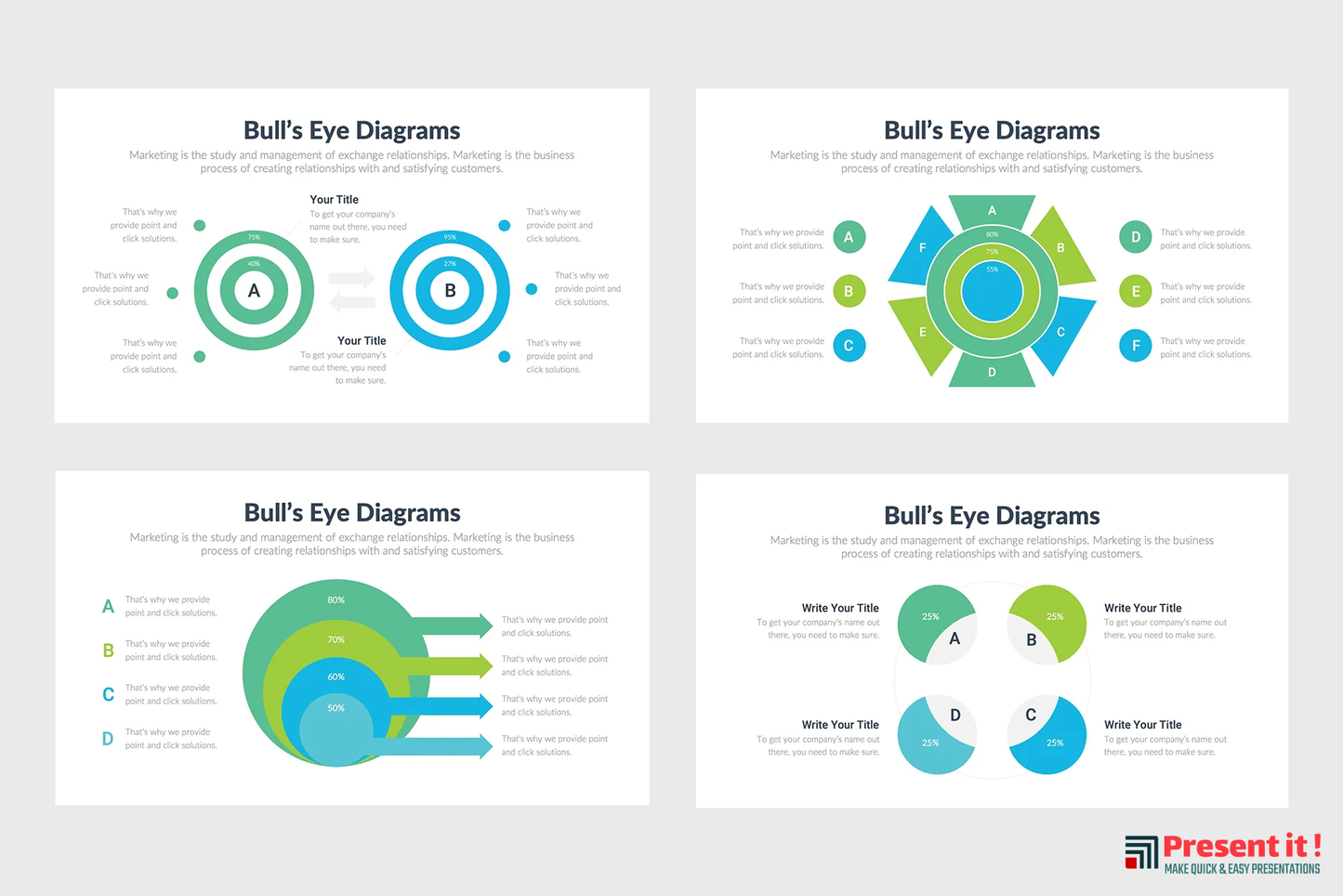 Bulls Eye Infographics