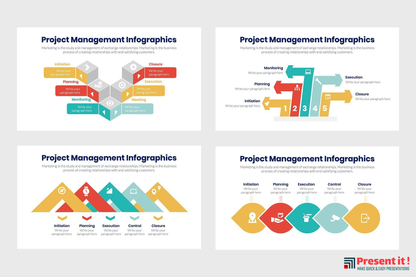 Project Management Infographics PPT