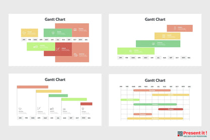 Gantt Chart Infographics