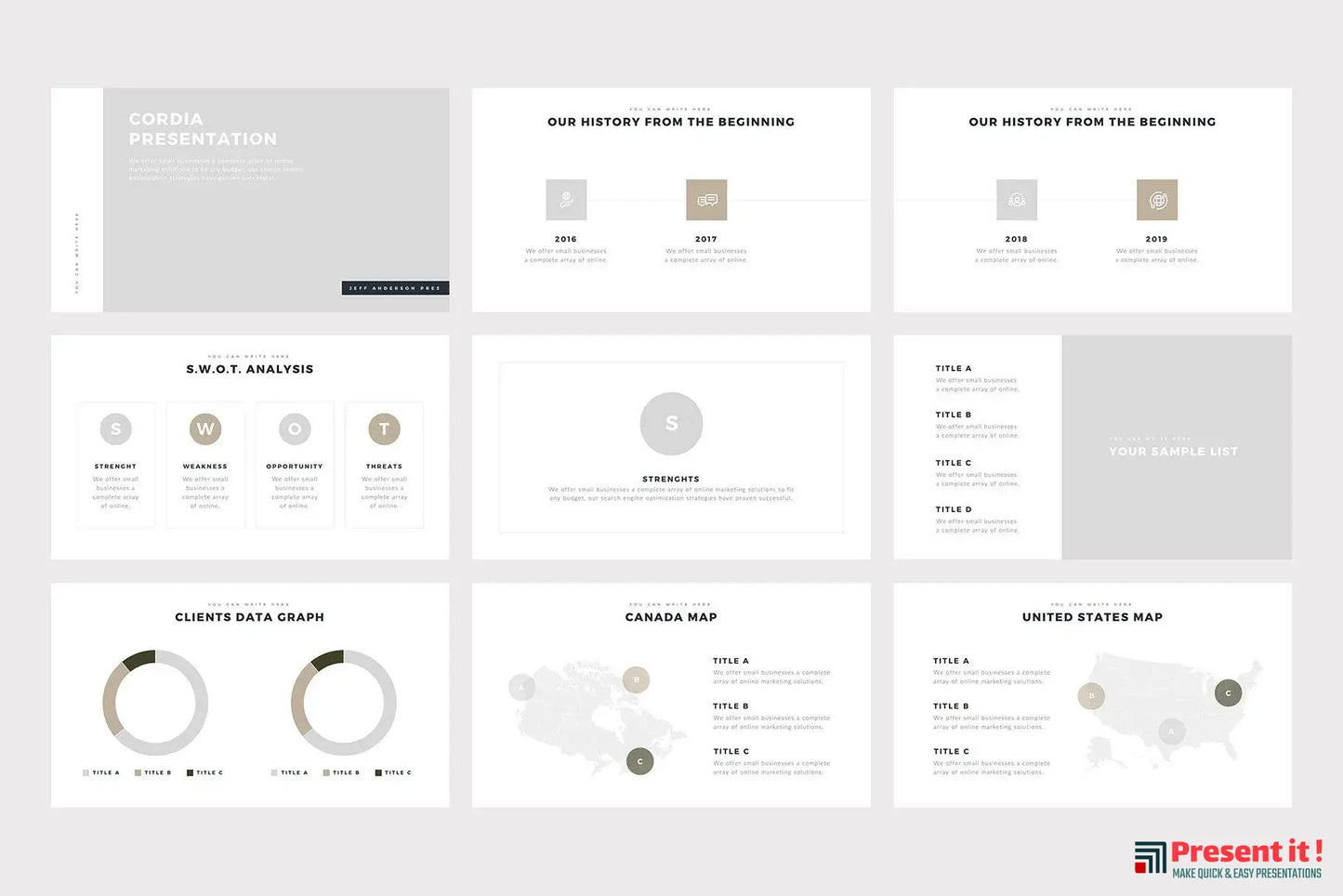 Cordia Keynote Template