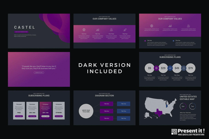 Castel PowerPoint Template