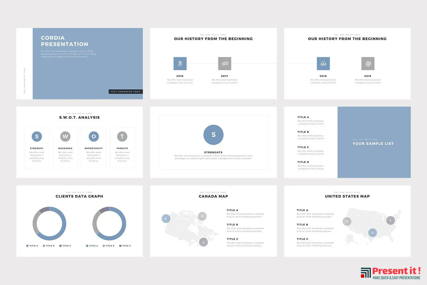 Cordia Keynote Template