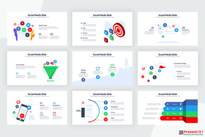 Social Media Infographic Templates