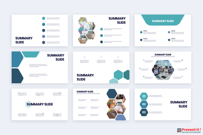 Summary Slides for PowerPoint, Keynote and Google Slides