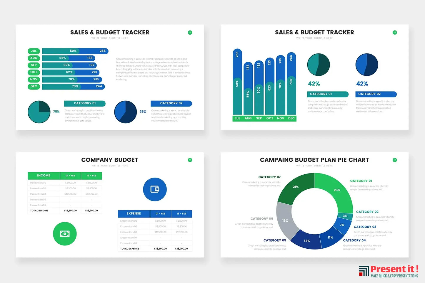 Budget Infographics