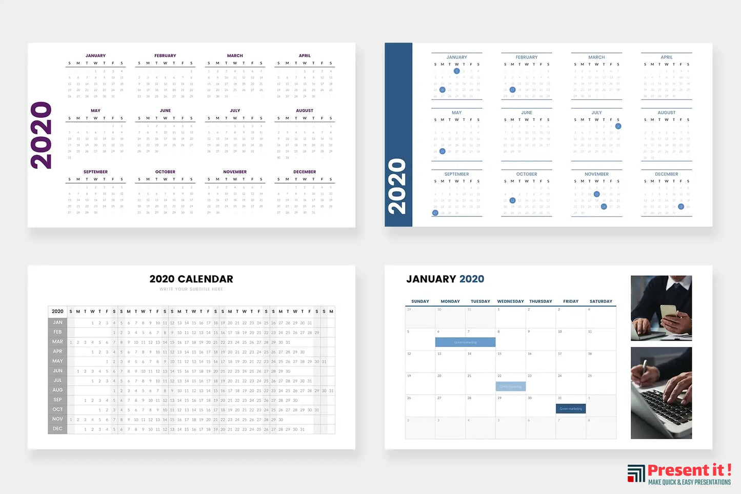 Calendar 2020 Slides