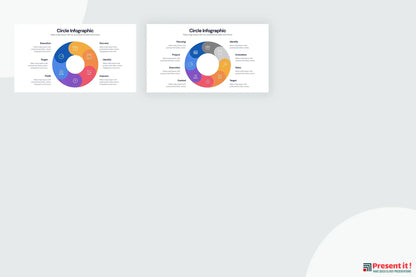 Circle Infographics for CANVA