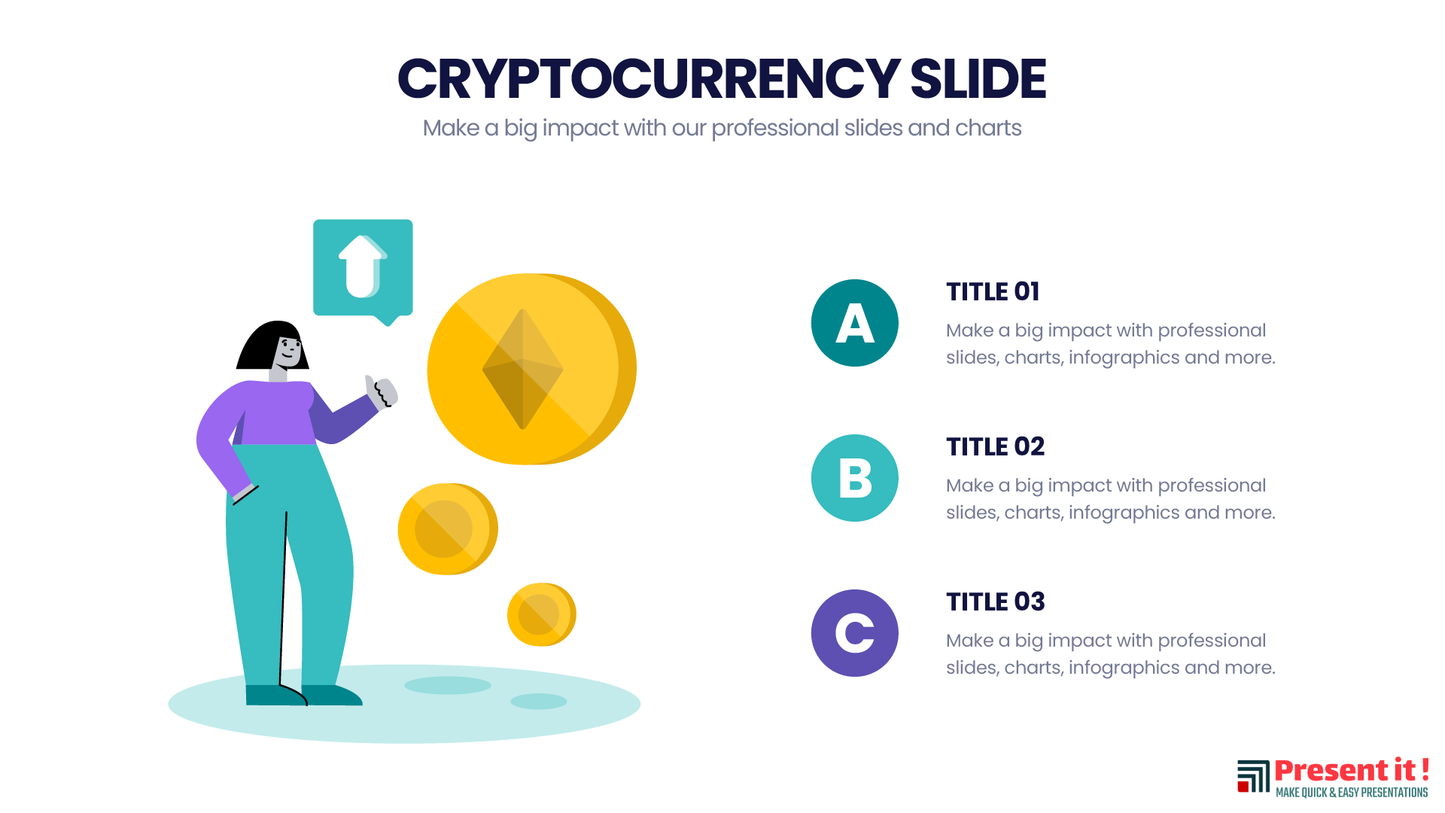 Crypto Currency Slides Infographics