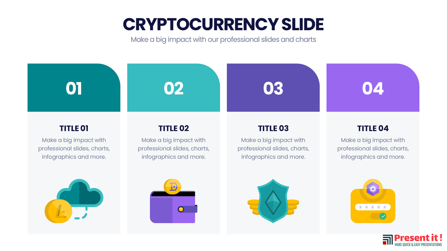 Crypto Currency Slides Infographics