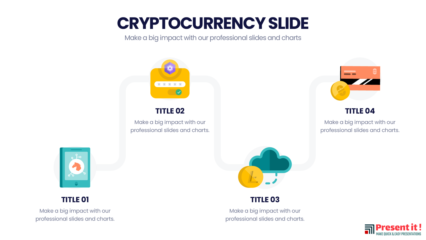 Crypto Currency Slides Infographics