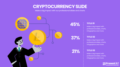 Crypto Currency Slides Infographics