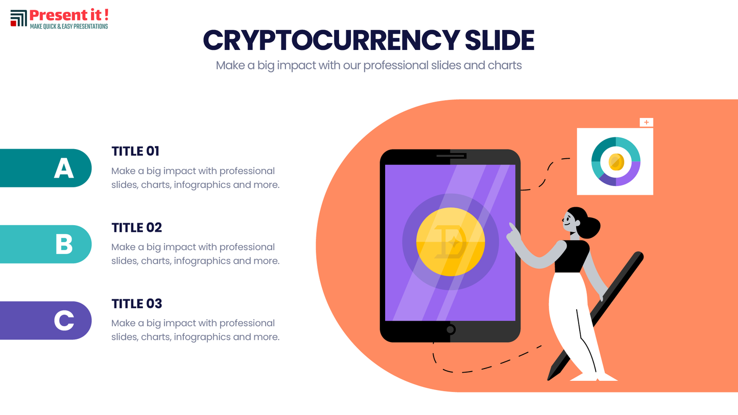 Crypto Currency Slides Infographics