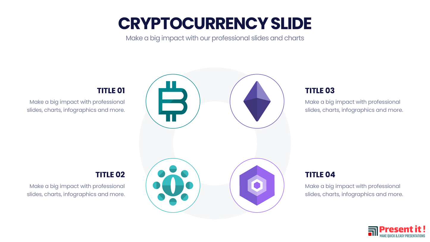 Crypto Currency Slides Infographics