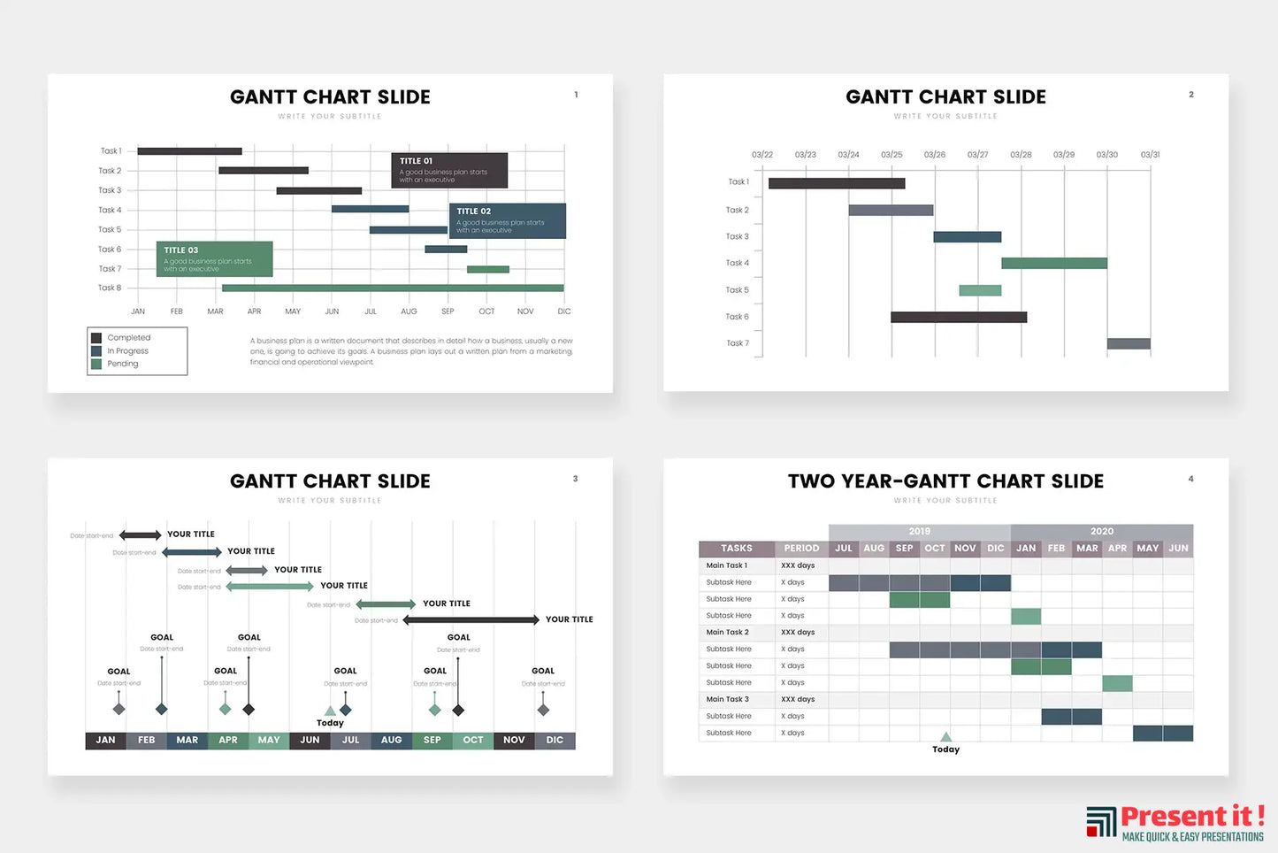 Gantt Infographics