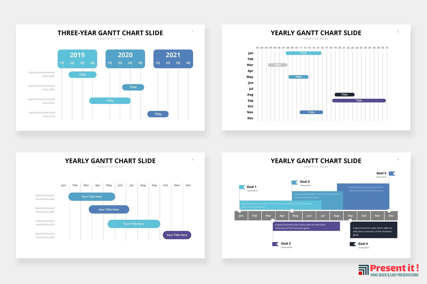 Gantt Infographics