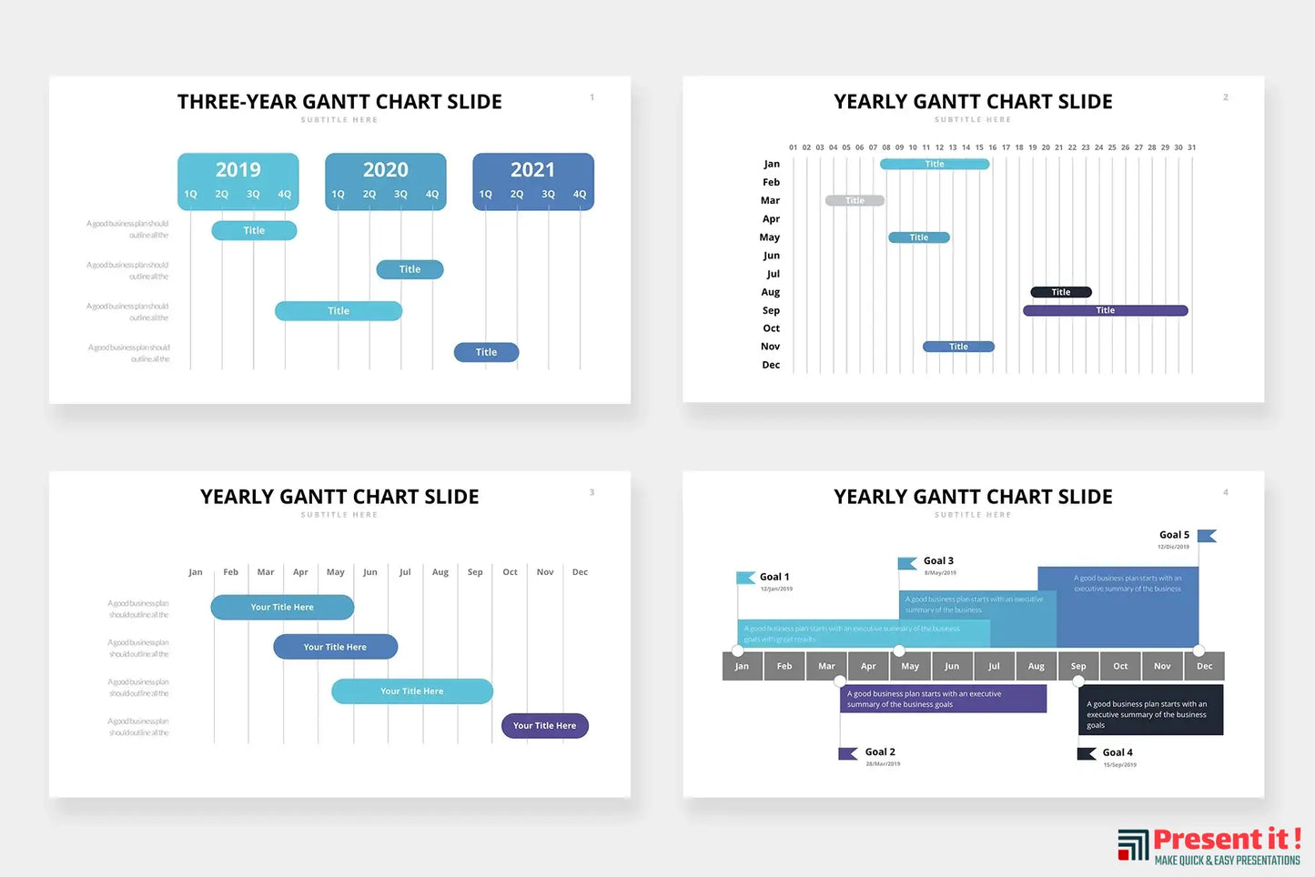 Gantt Infographics