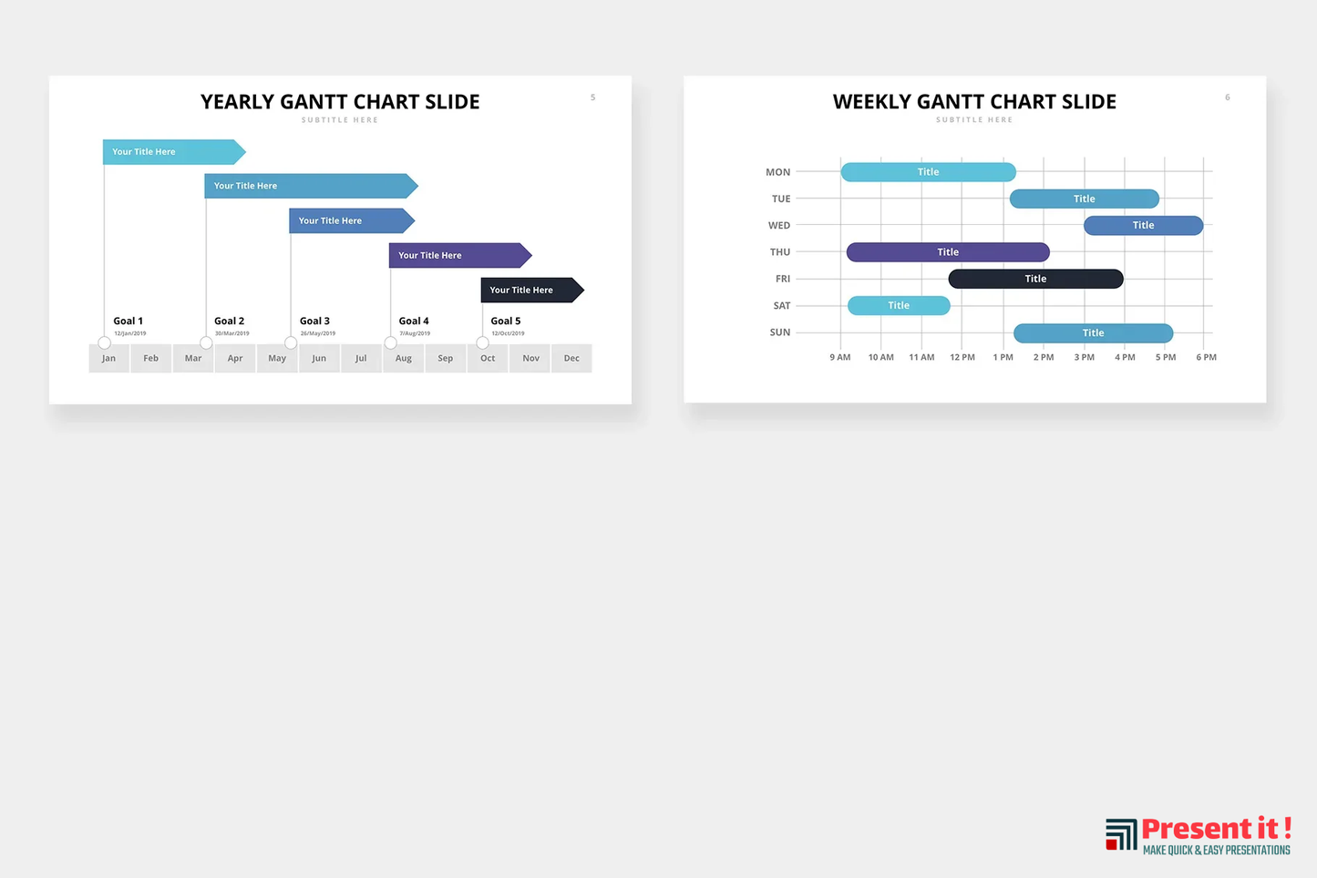 Gantt Infographics