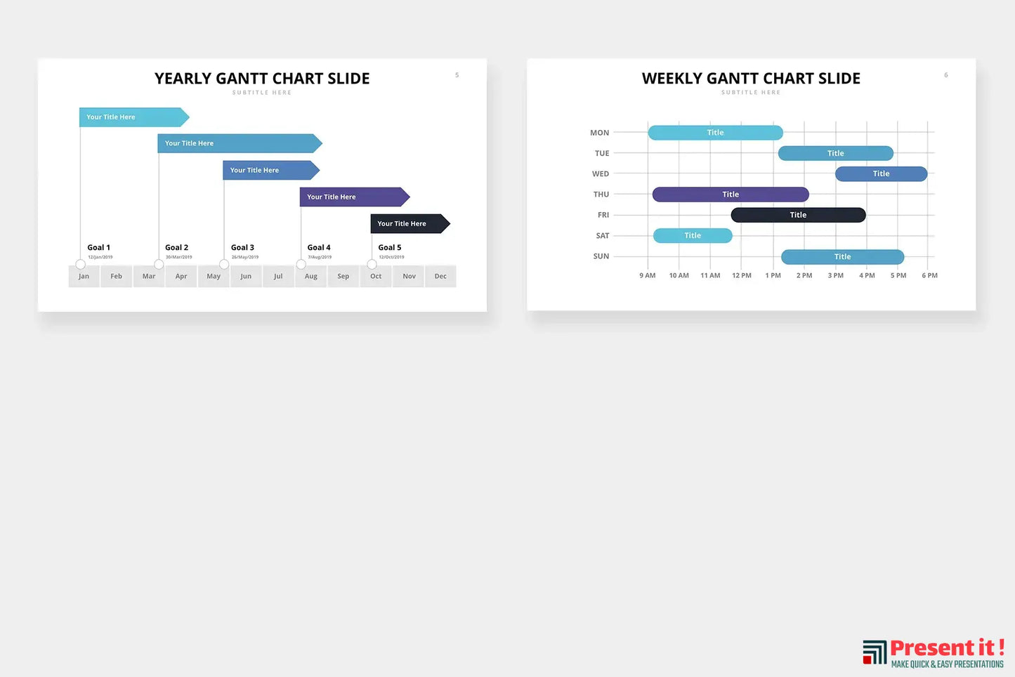 Gantt Infographics