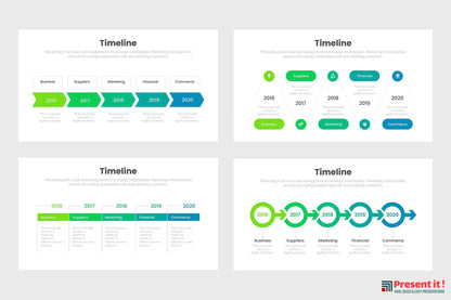 Timeline Infographics Template