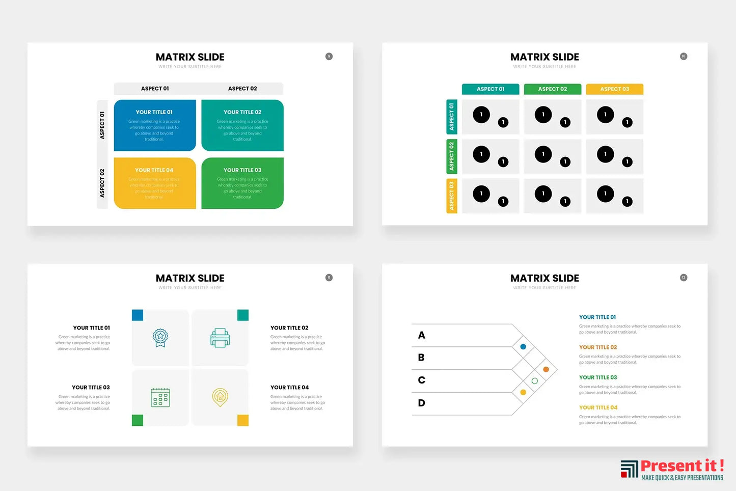 Matrix Infographics