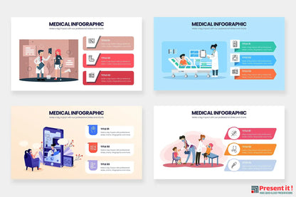 Medical Infographics for PowerPoint, Keynote, Illustrator and Google Slides