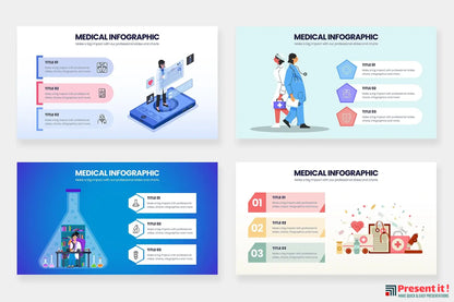 Medical Infographics for PowerPoint, Keynote, Illustrator and Google Slides