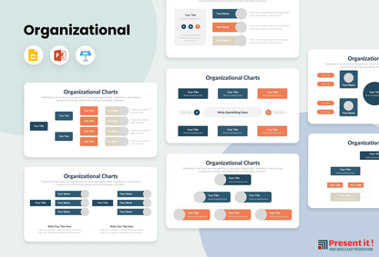 Organizational Charts Infographics Template