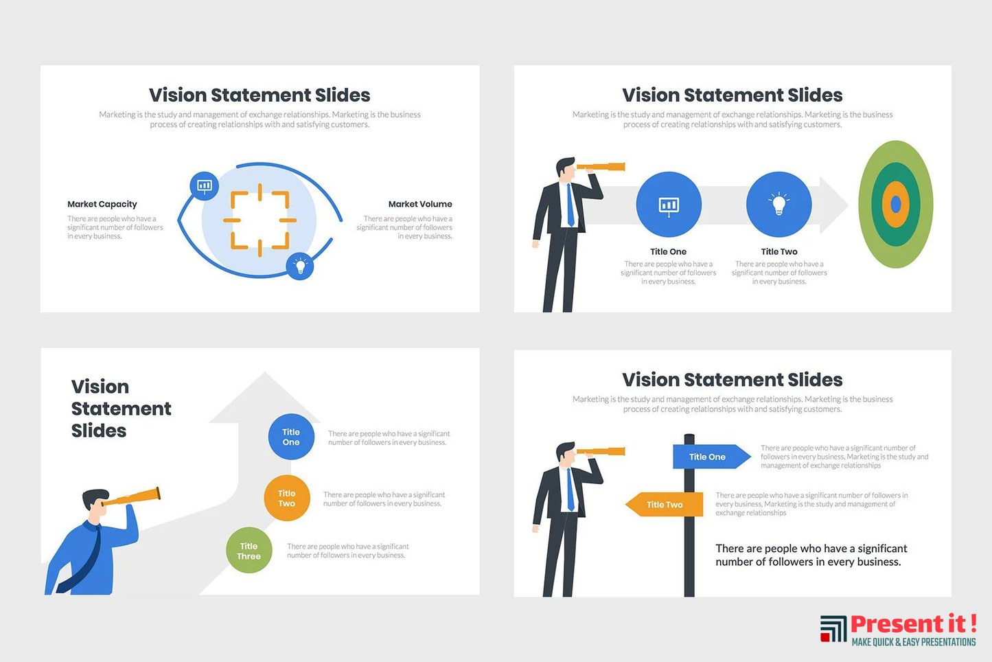 Vision Statement Infographics