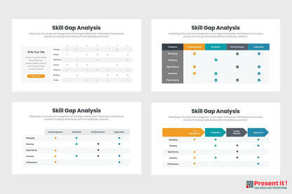 Skill Gap Analysis Infographics