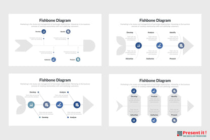 Fishbone Infographics Template