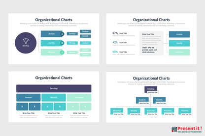 Organizational Charts Infographics Template