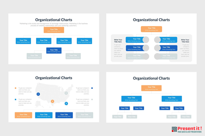 Organizational Charts Infographics Template