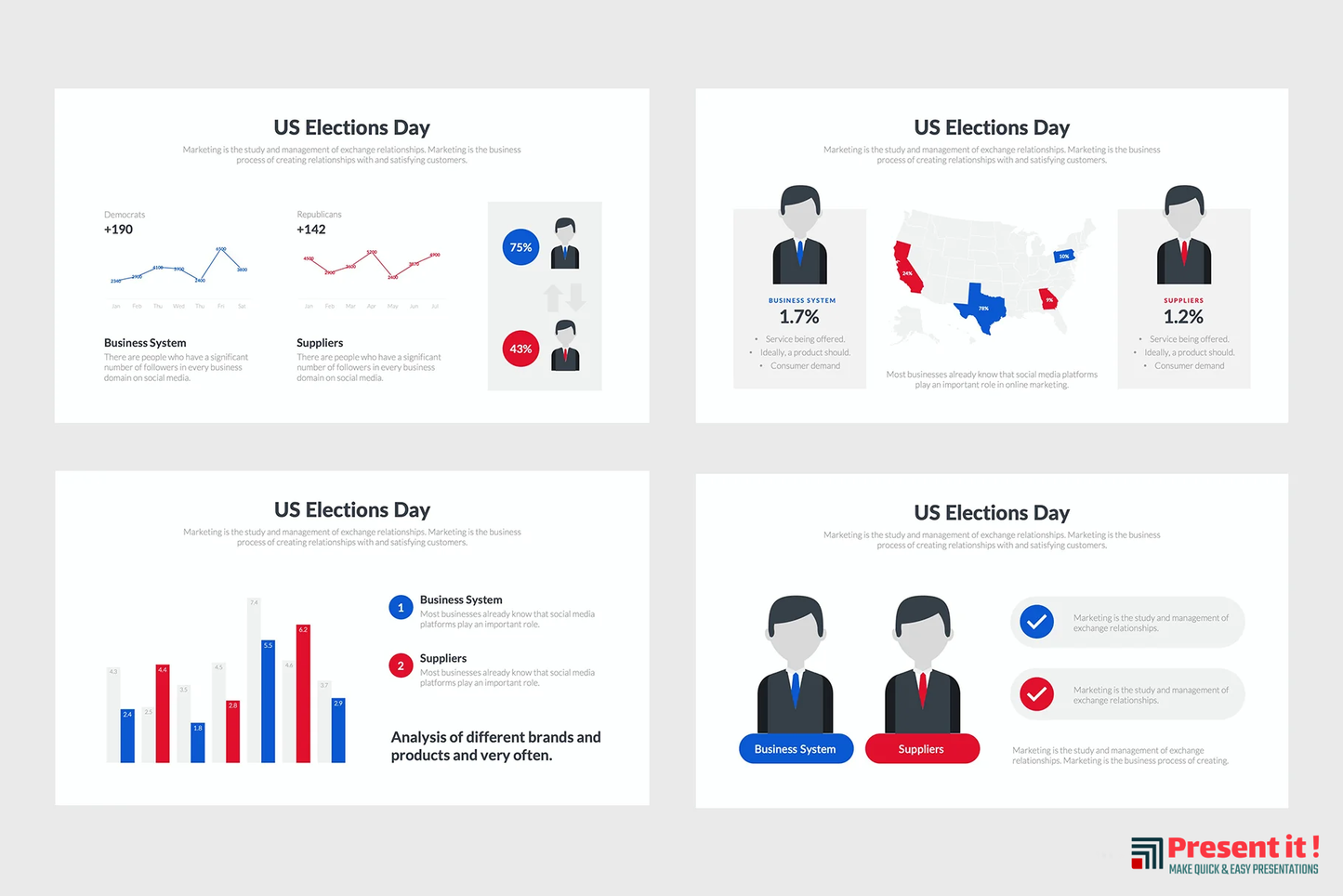 US Elections Infographics