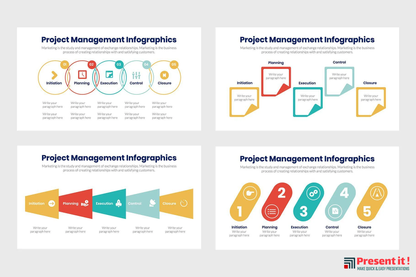 Project Management Infographics PPT