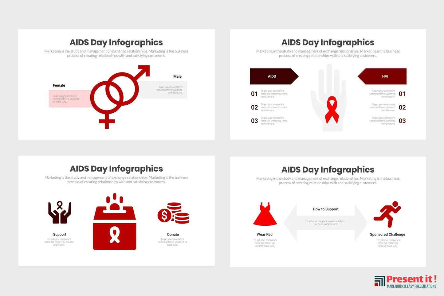 AIDS Day Infographics