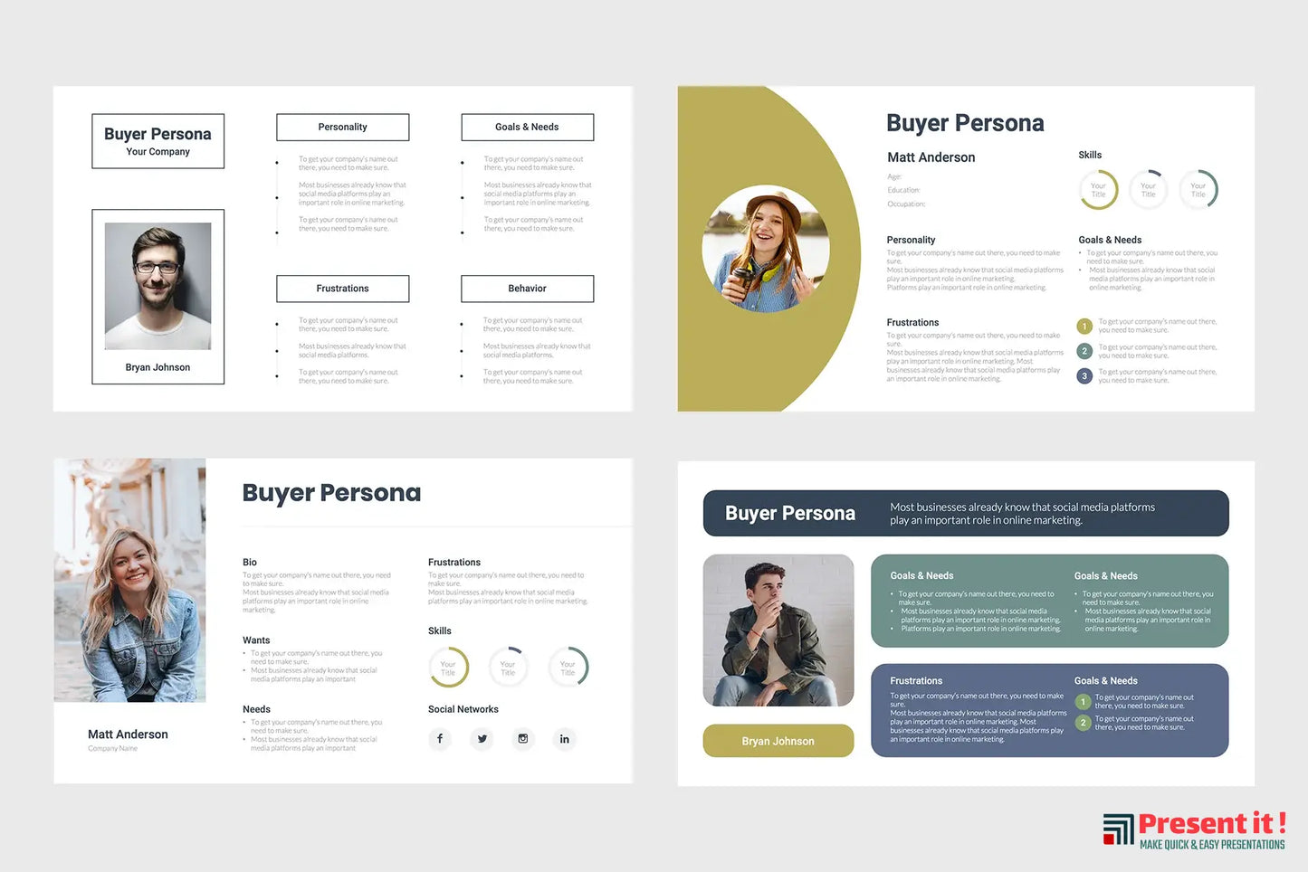 Buyer Persona Infographics