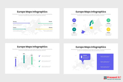 Europe Maps Infographics