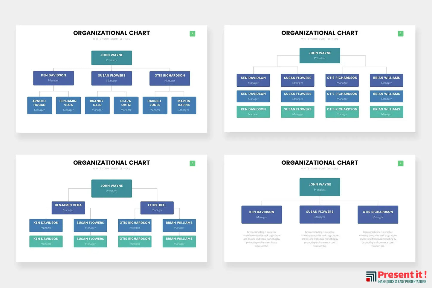 Org Chart Infographics