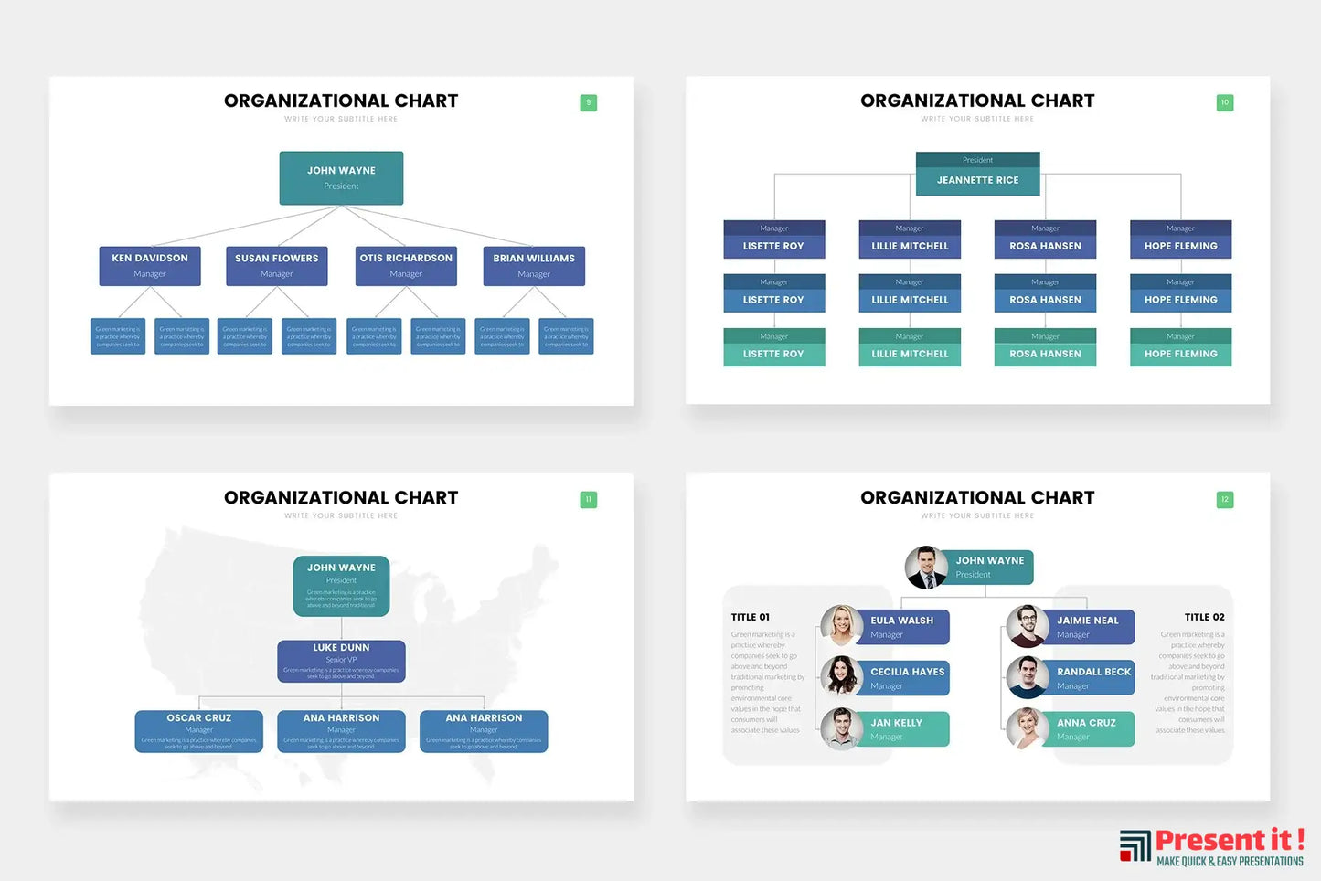 Org Chart Infographics