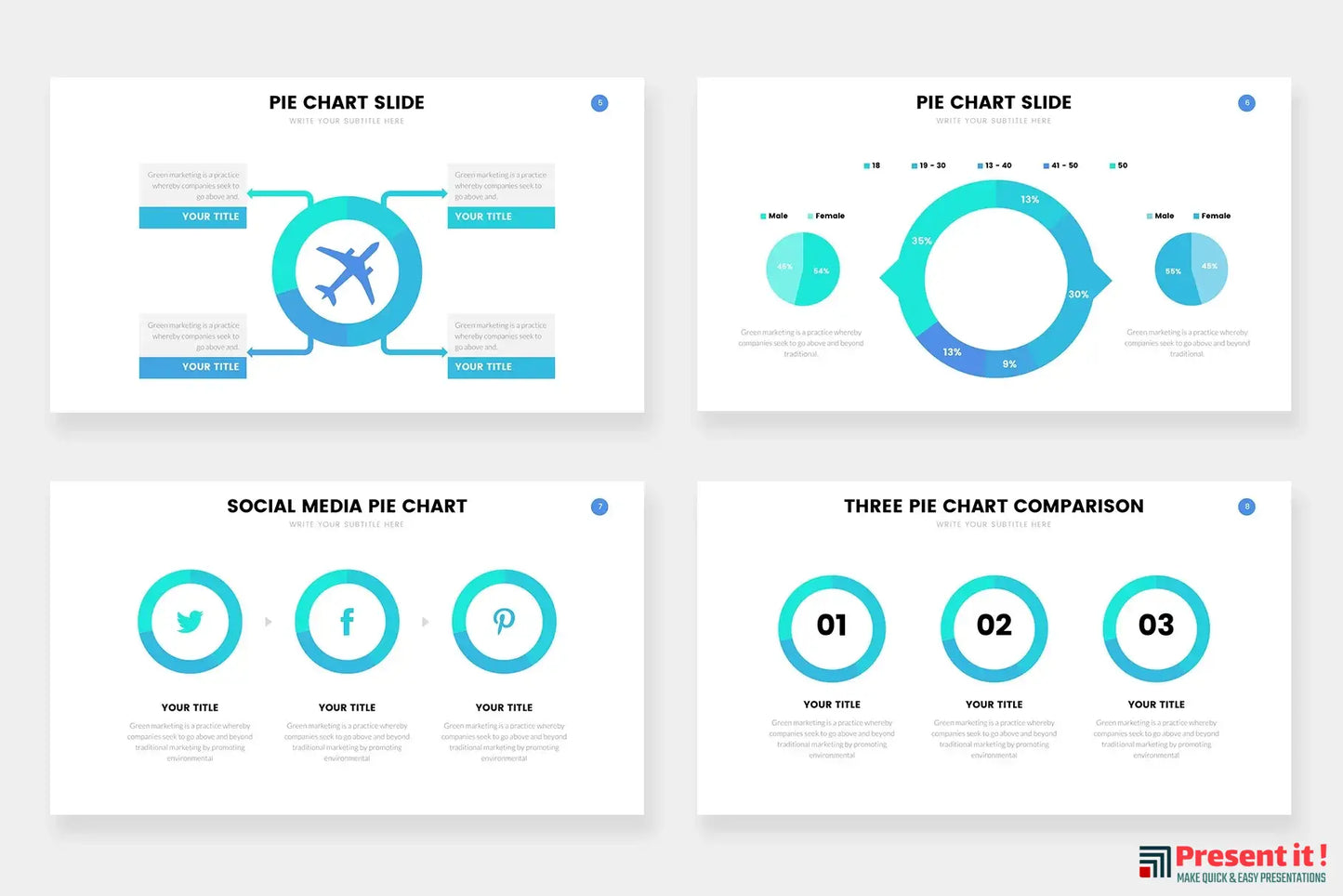 Pie Chart Infographics