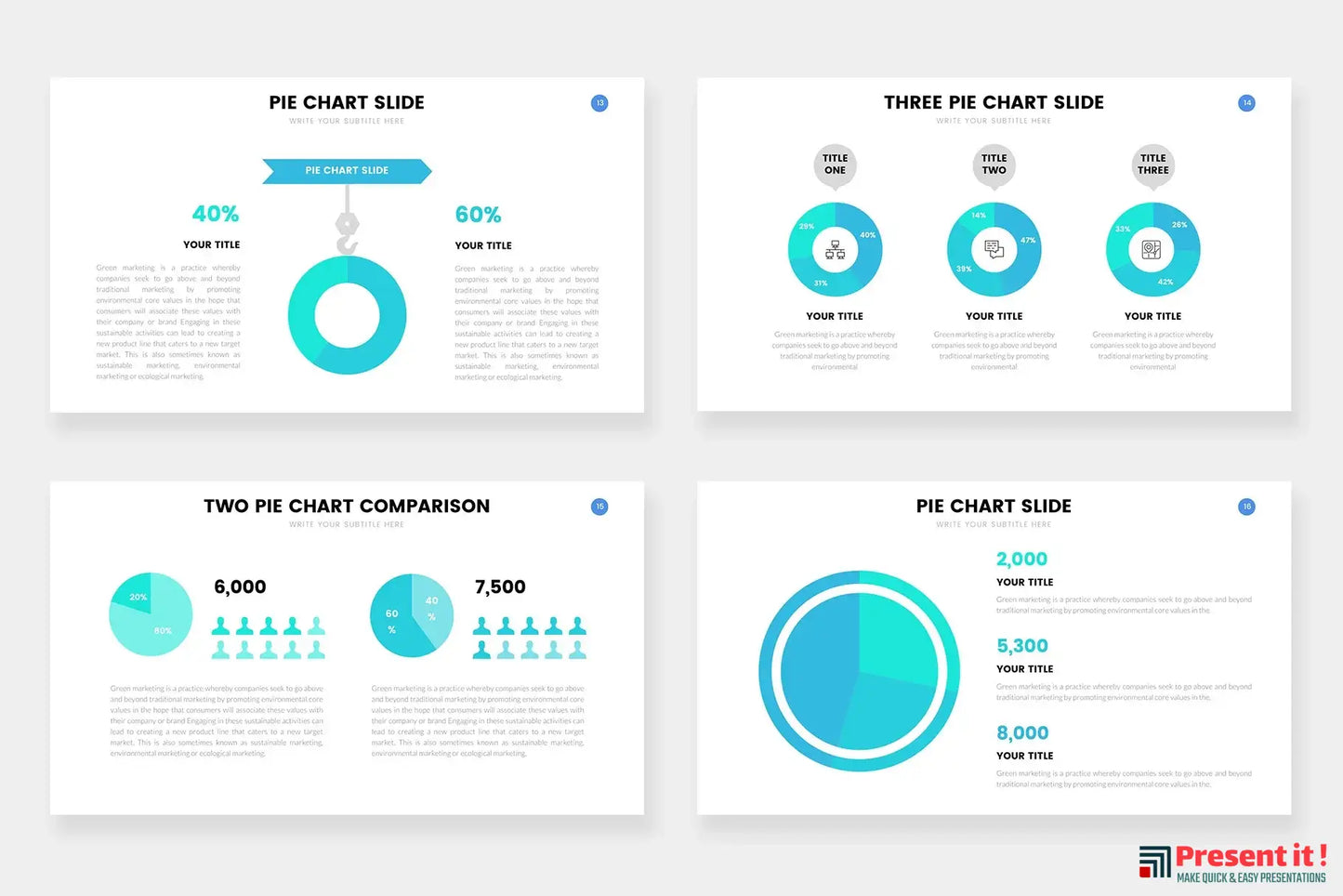 Pie Chart Infographics