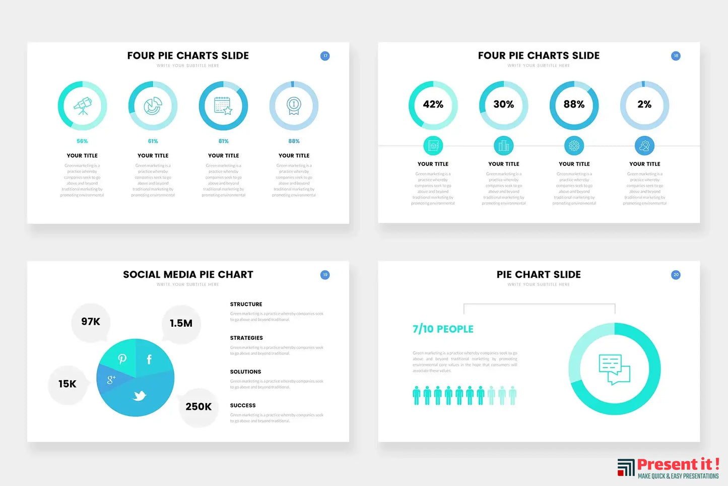 Pie Chart Infographics