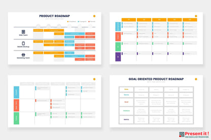 Product Roadmap Infographics