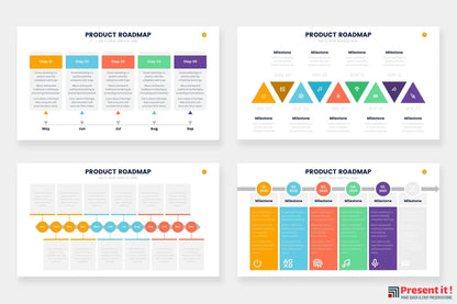 Product Roadmap Infographics