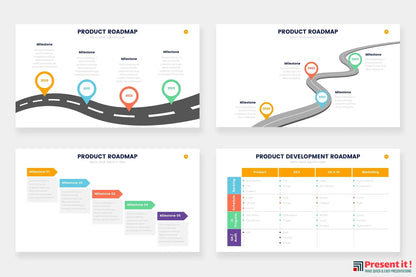 Product Roadmap Infographics