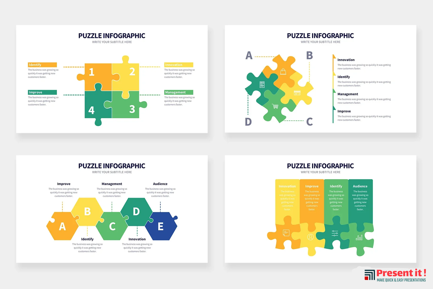 Puzzle Infographics