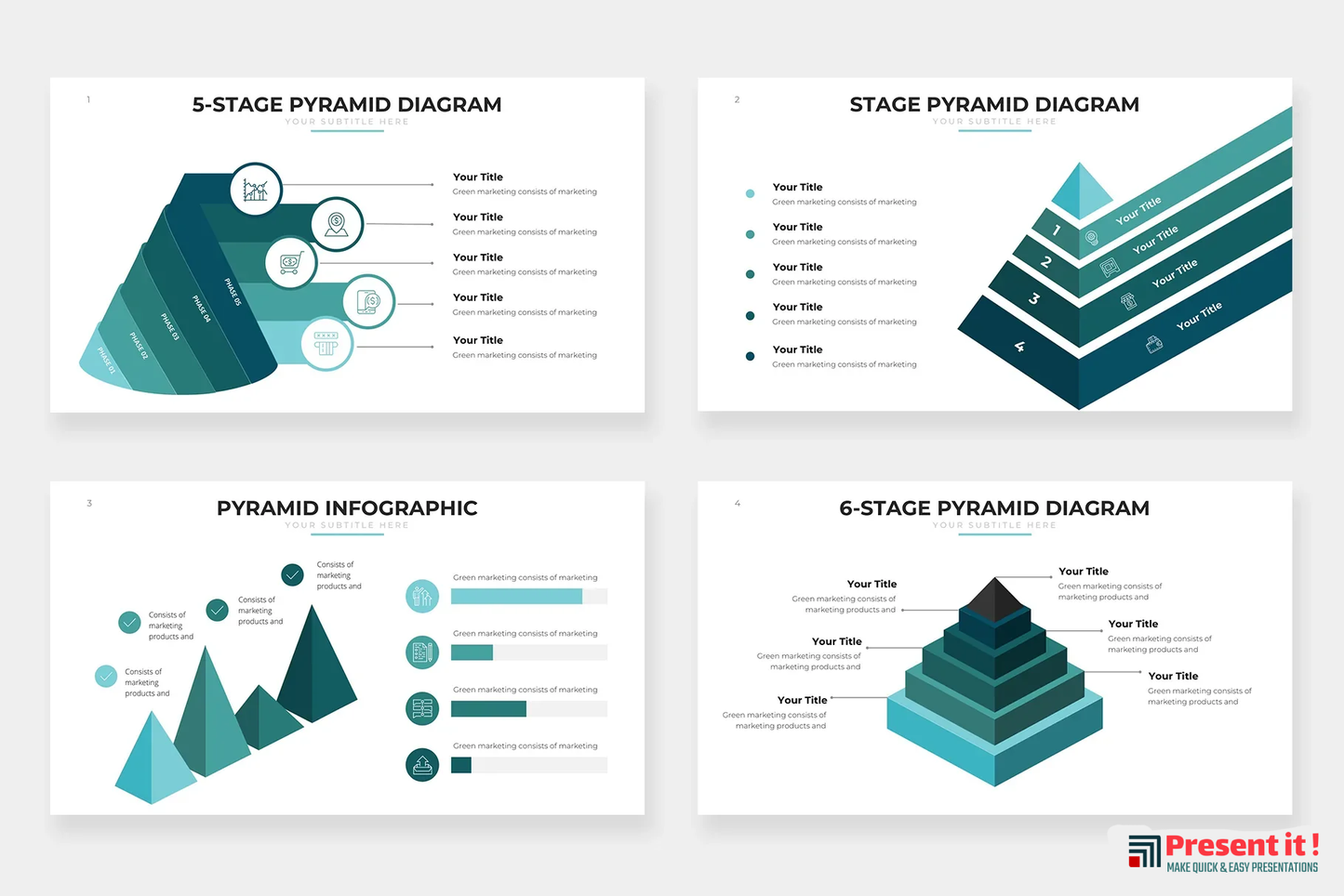 Pyramid Infographics